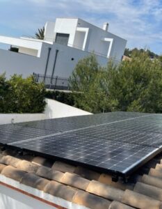 Solar panels Photovoltaic installation Spain