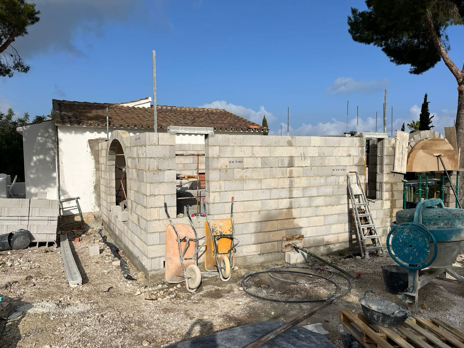 Renovation villa benissa costa blanca