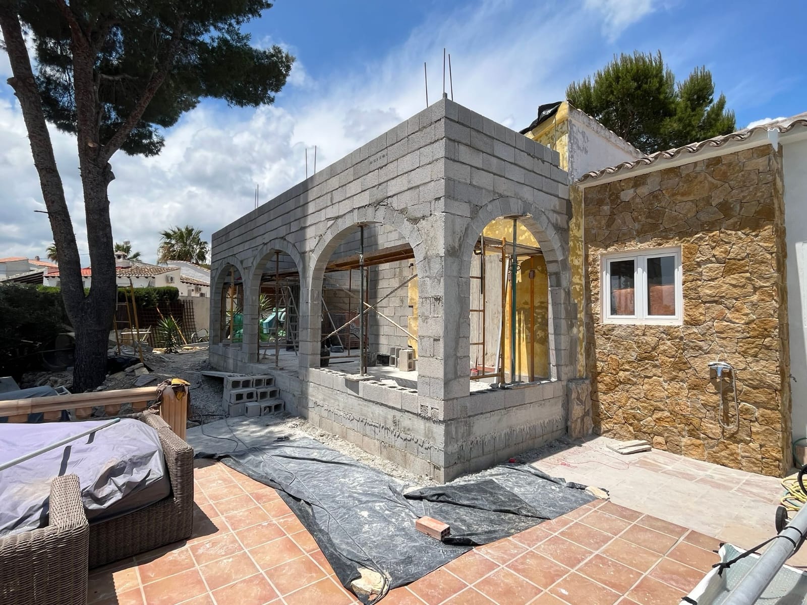 Renovation villa benissa costa blanca