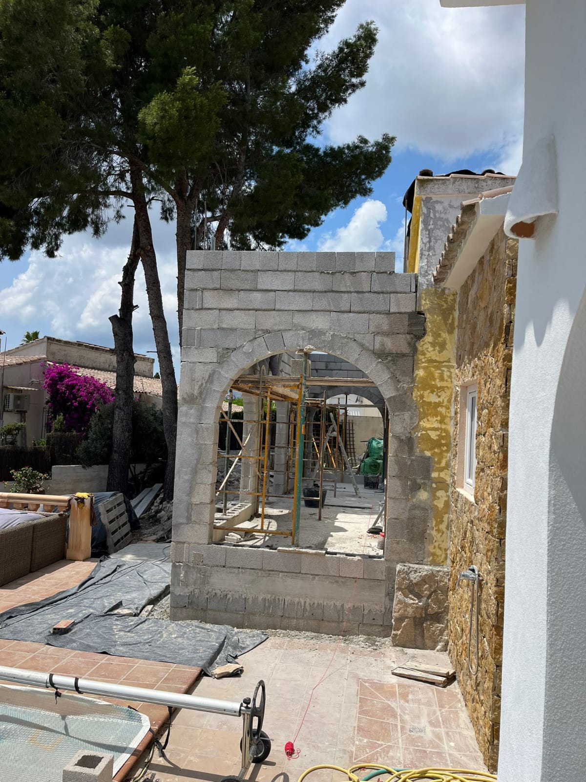 Renovation villa benissa costa blanca