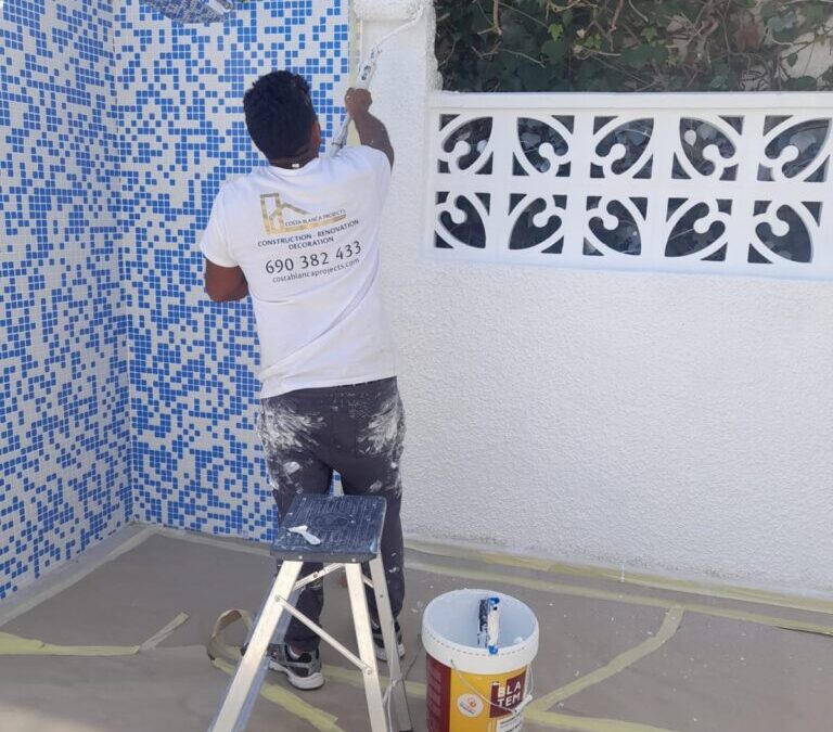 Project Professional painting works La Nucia