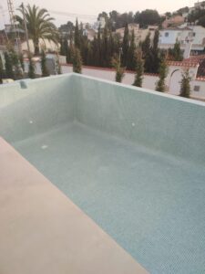 Construction of new swimming pools in Gandia, Oliva, Denia, Javea, Moraira, Teulada, Benissa, Jalon, Calpe, Altea, Benidorm, Villajoyosa, El Campello, San Juan, Alicante and Torrevieja